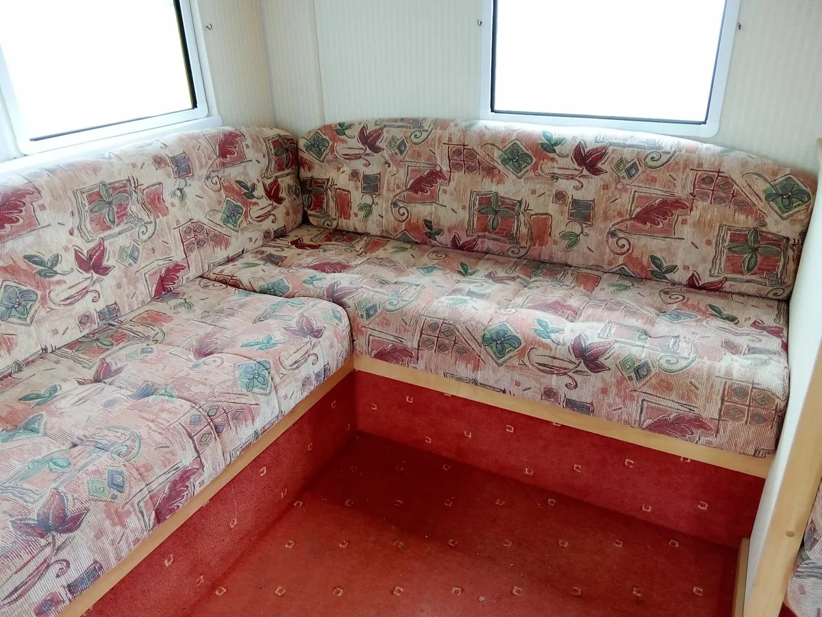 Mobile home sofa cushions and arm - Image 4