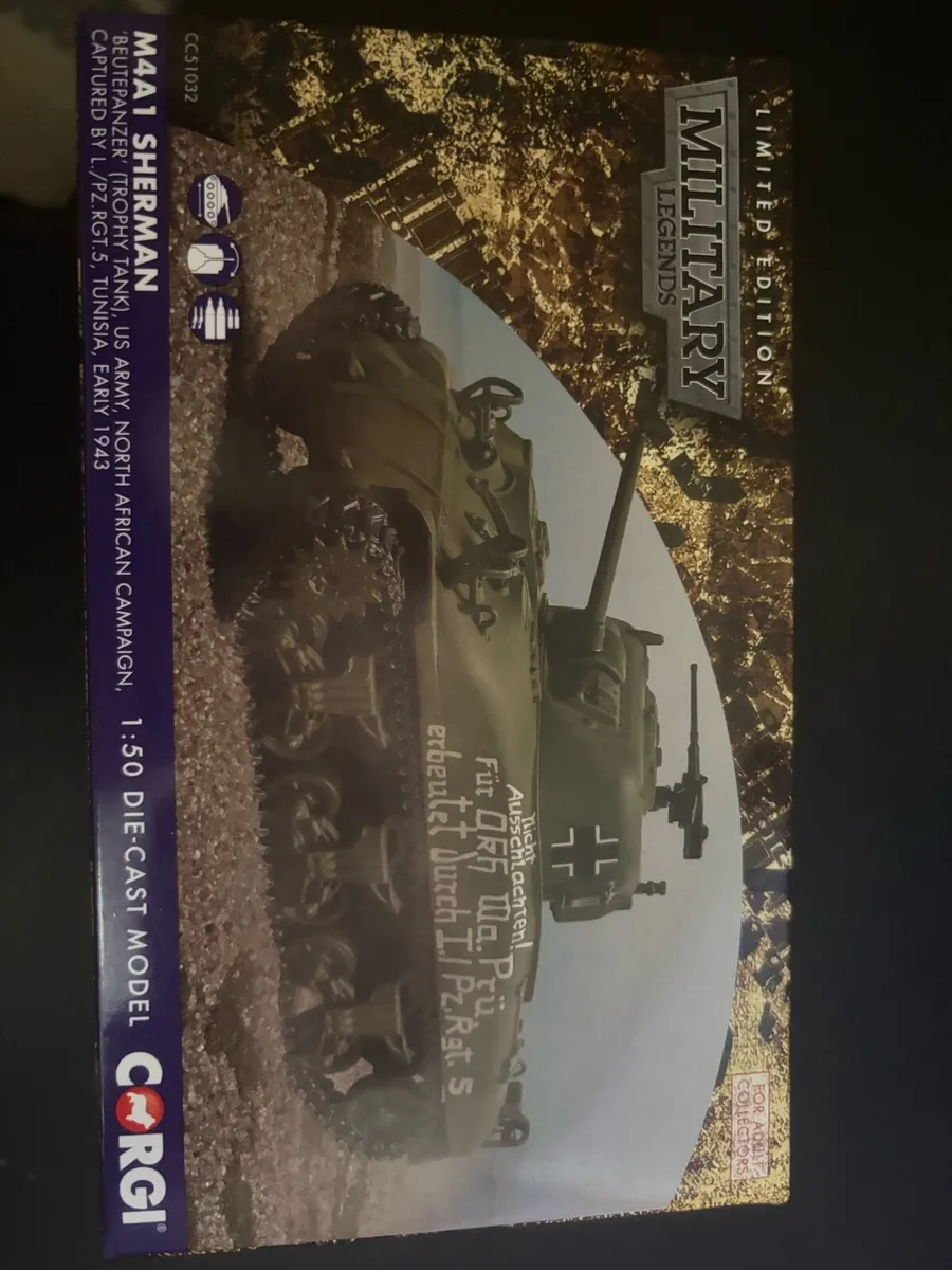 Corgi Sherman limited edition tank - Image 1