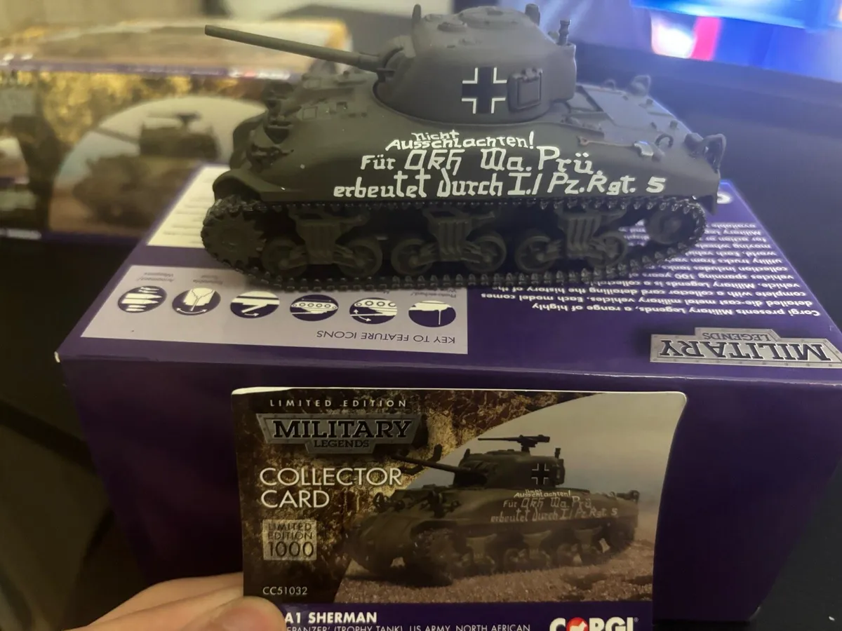 Corgi Sherman limited edition tank - Image 2