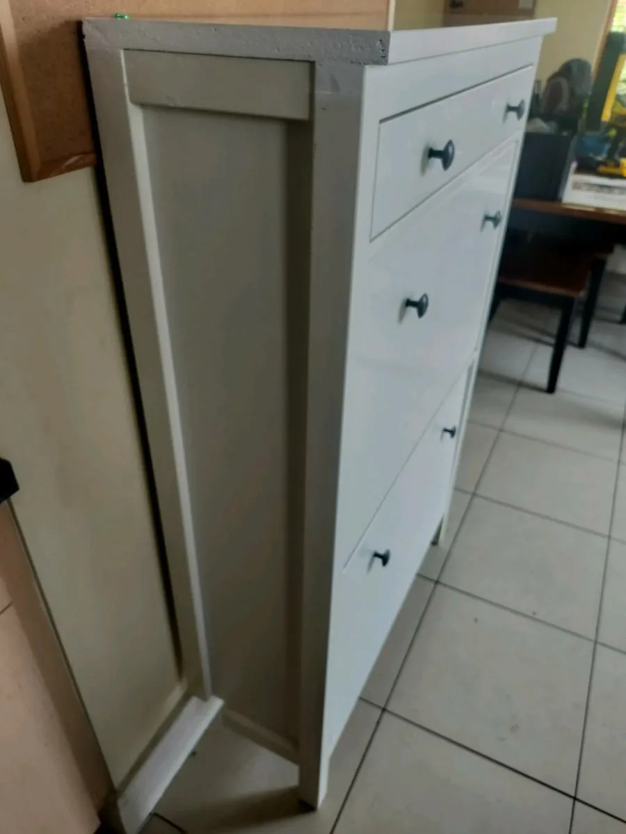 Shoe cabinet Hemnes white - Image 3