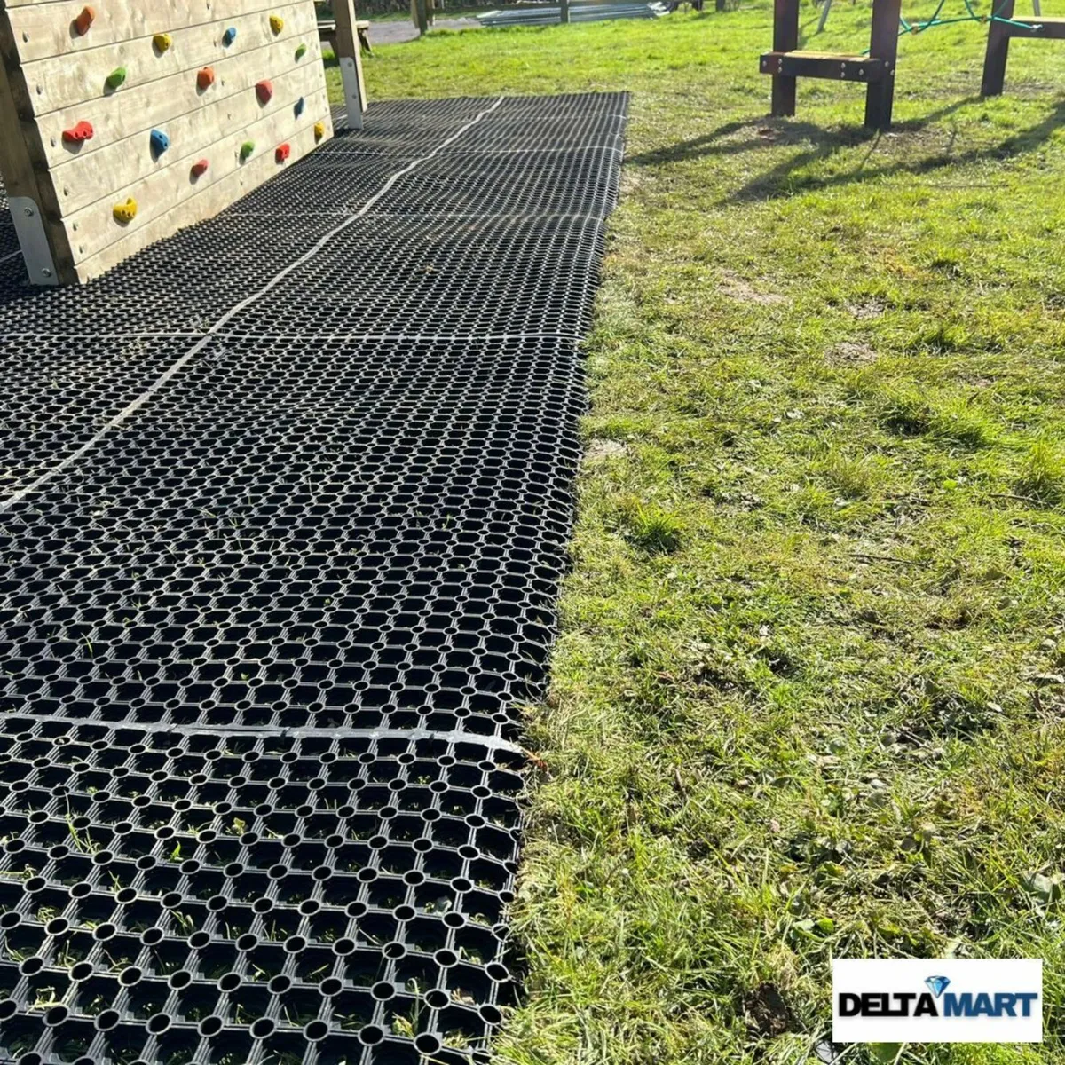 22mm Rubber Grass Protection Mat 1m x 1.5m – Heavy - Image 2