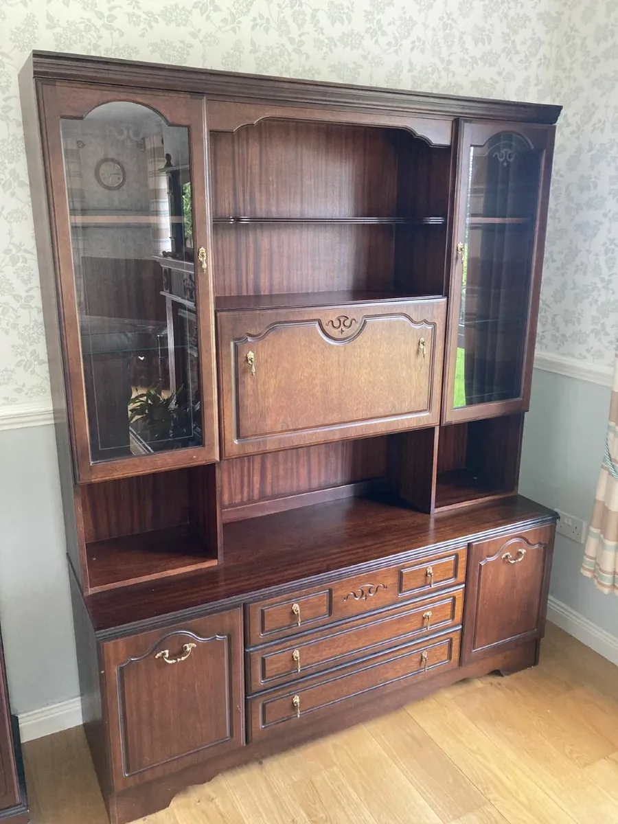 Mahogany Display Cabinet - Image 2
