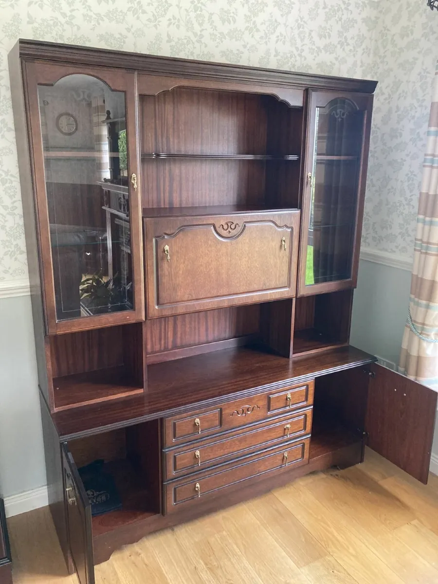 Mahogany Display Cabinet - Image 3