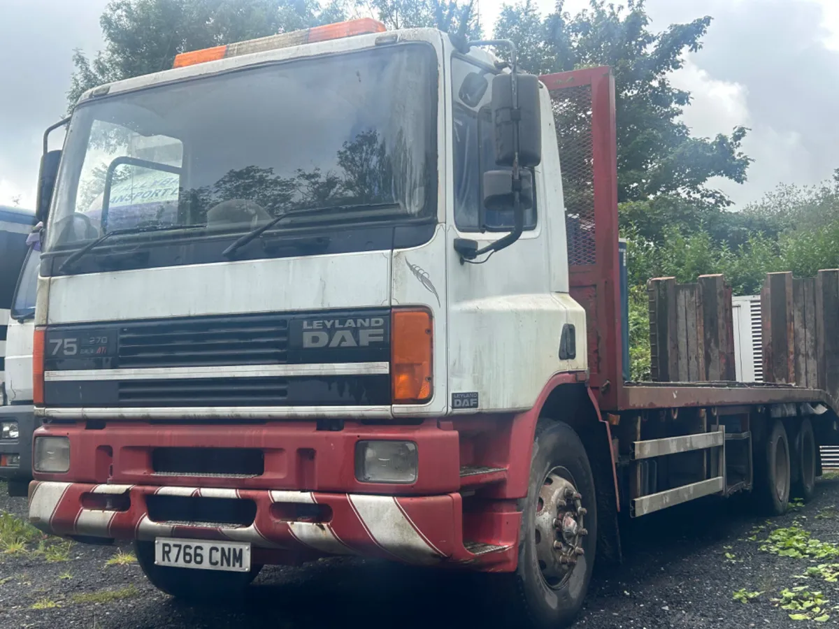 98 Daf cf 75 270 6x2 beavertail - Image 1