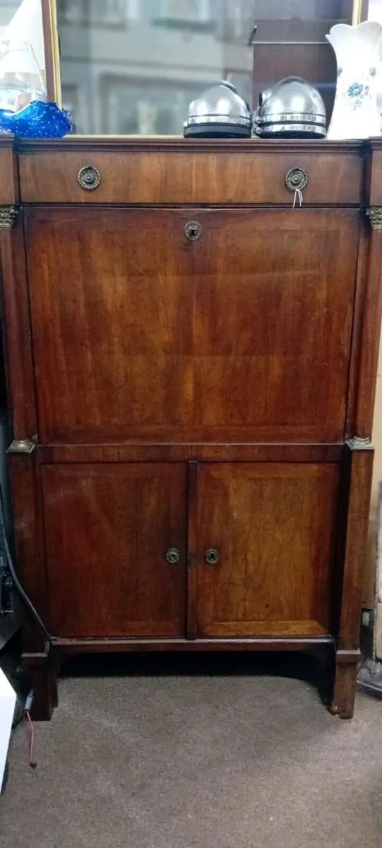 Victorian Mahogany Fitted Secretaire - Image 3
