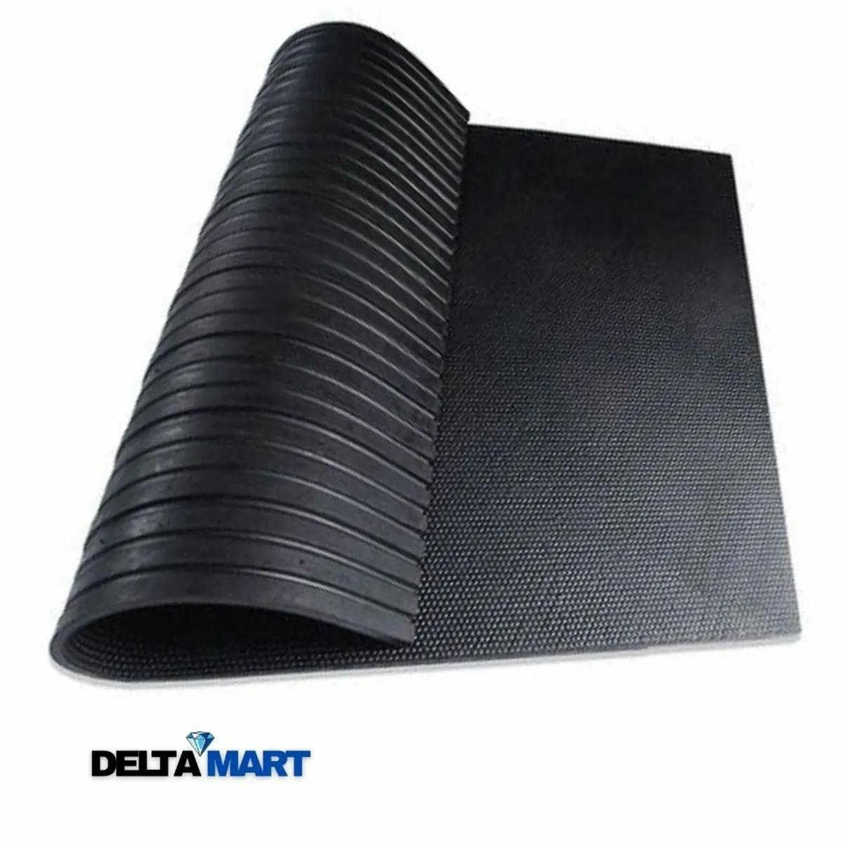12mm Hammer Top Rubber Stable Mat 6ft x 4ft - Image 4