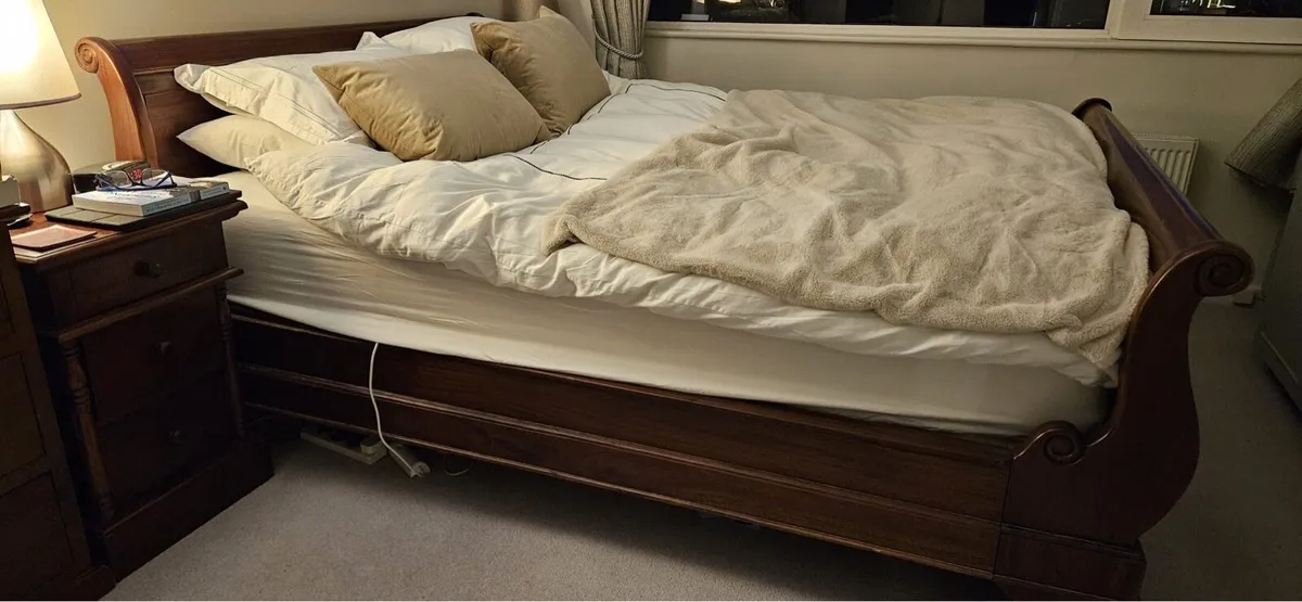 Wooden King Size Bed Frame - Image 1