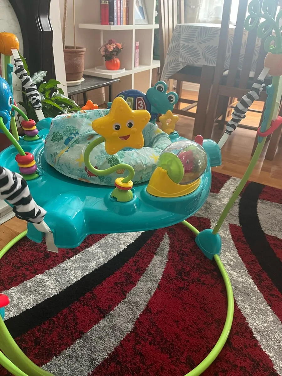 Baby Curiosity Cove 2 in 1 Activity Baby Jumper - Image 1