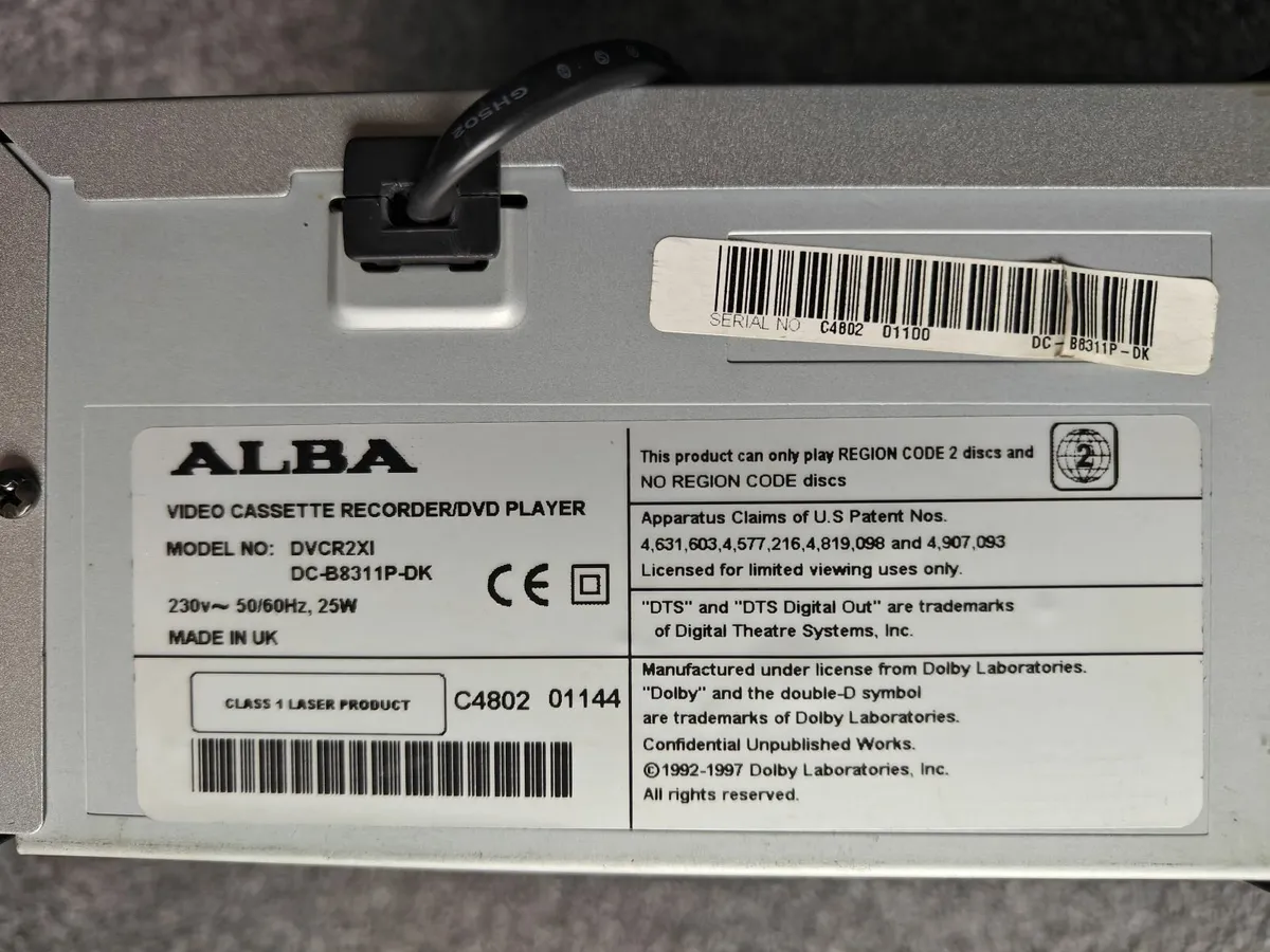 Alba video recorder and dvd player - Image 2