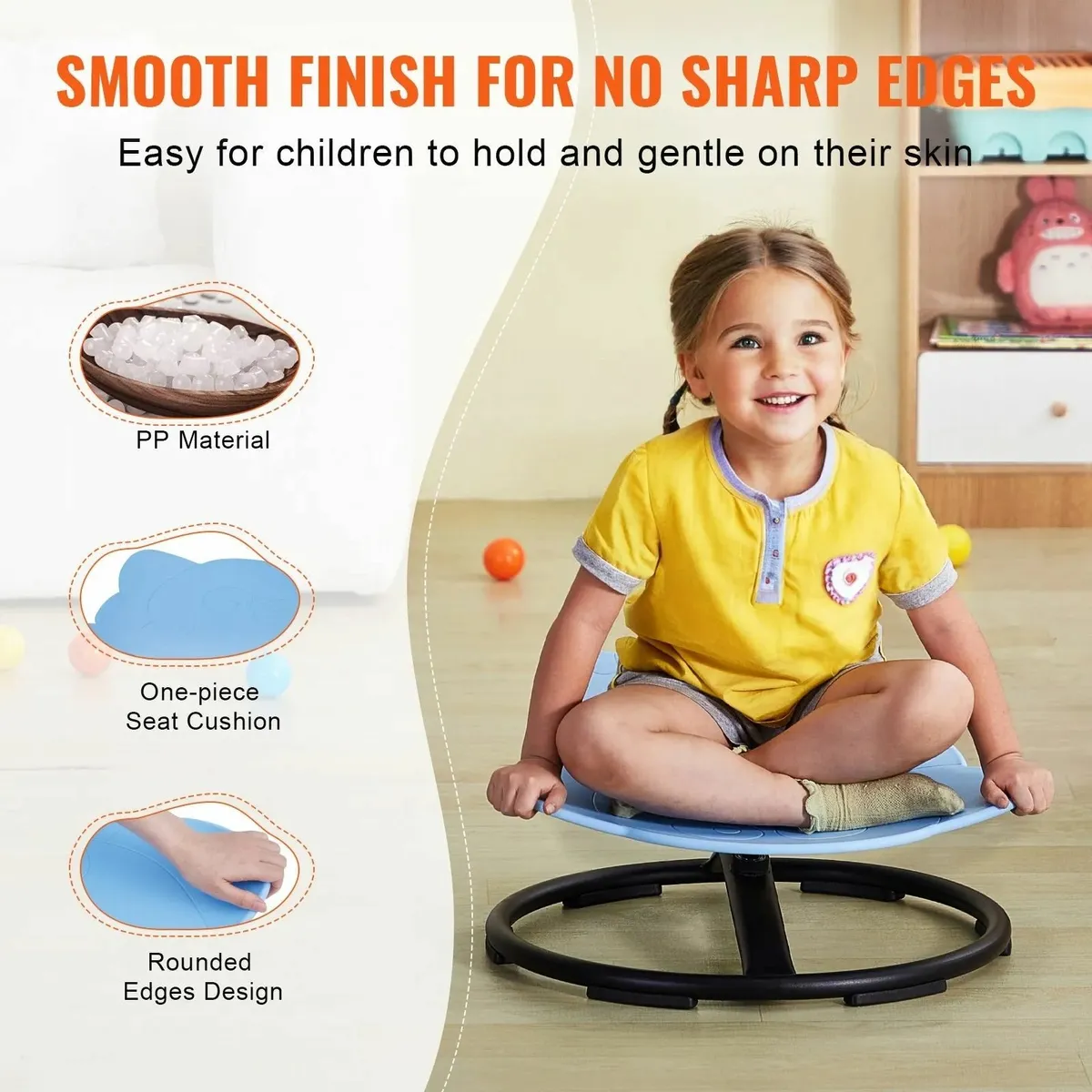 Kids Sensory Swivel Chair FREE DELIVERY - Image 2