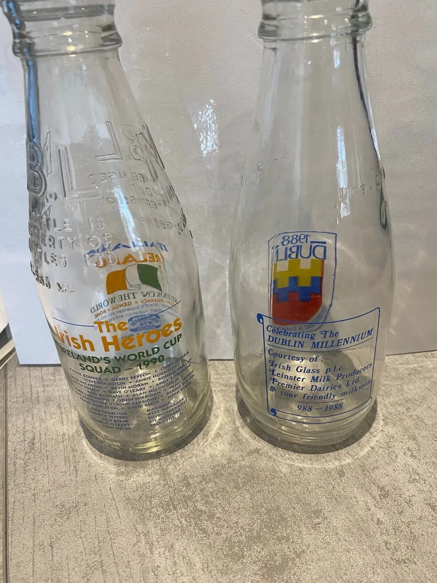 old milk bottles - Image 2