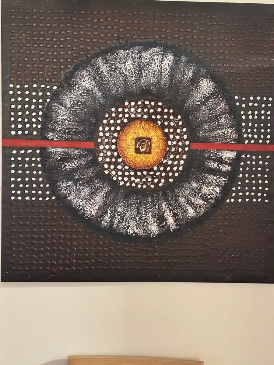 Abstract Canvass Picture 87cm x 87cm