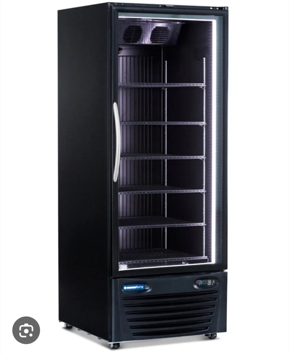 Glass door fridge" minus forty" - Image 1