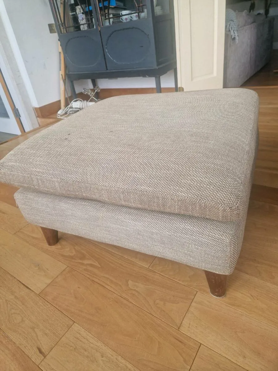 Couches and footstool...caseys - Image 3