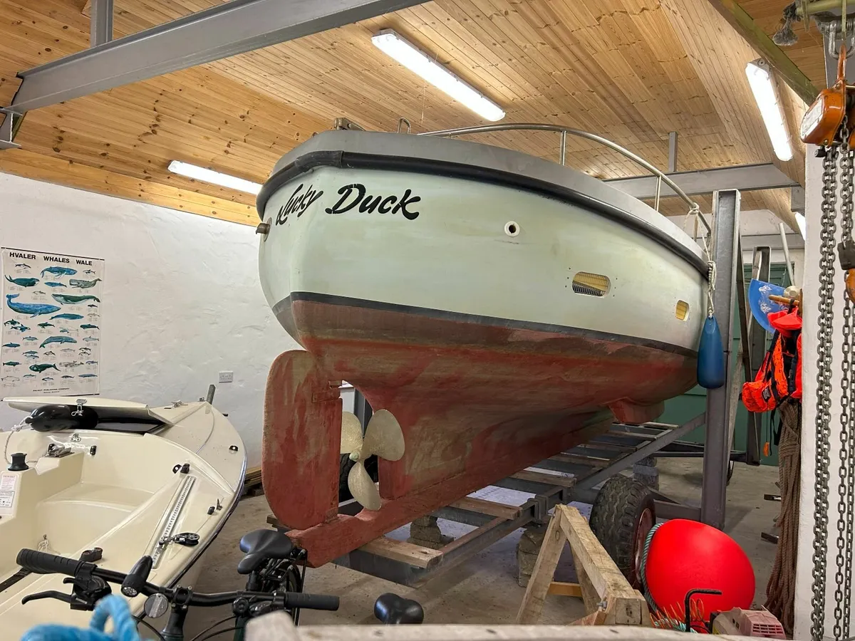 Fishing boat 22 feet / 30 hp SAAB  Year built 1989 - Image 2