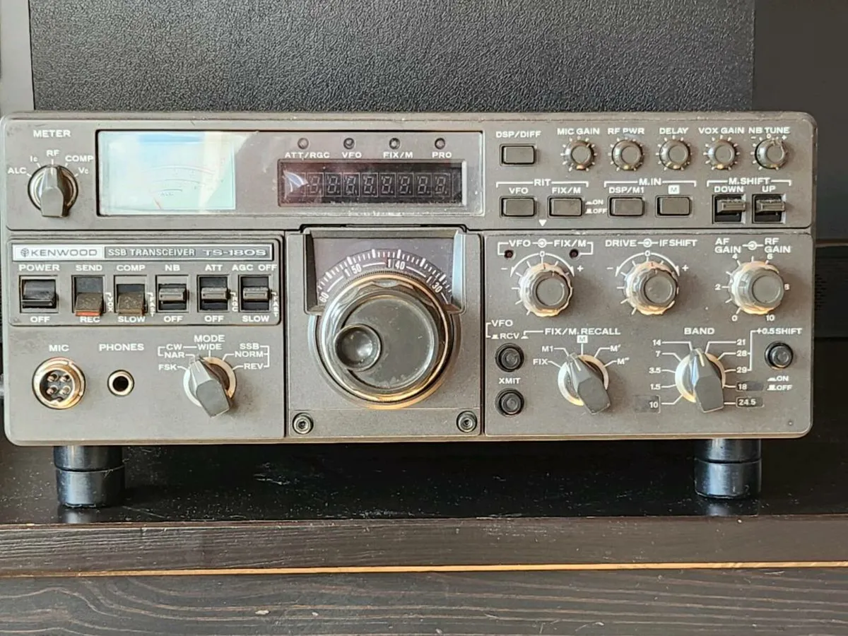 Complete Vintage Kenwood Amateur Radio Station - Image 2
