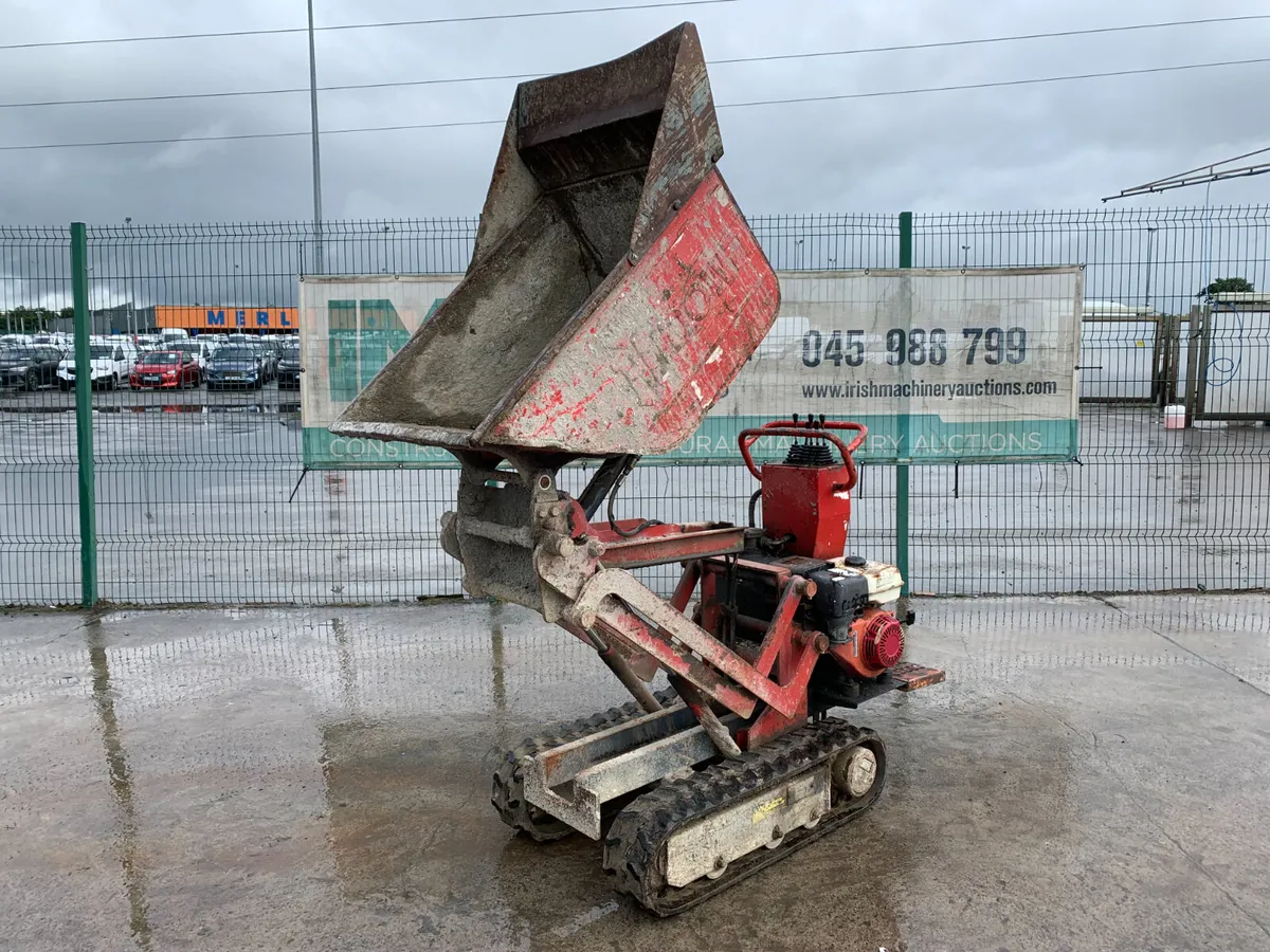 BID ONLINE NOW - HINOWA TRACKED HIGH TIP DUMPER - Image 1