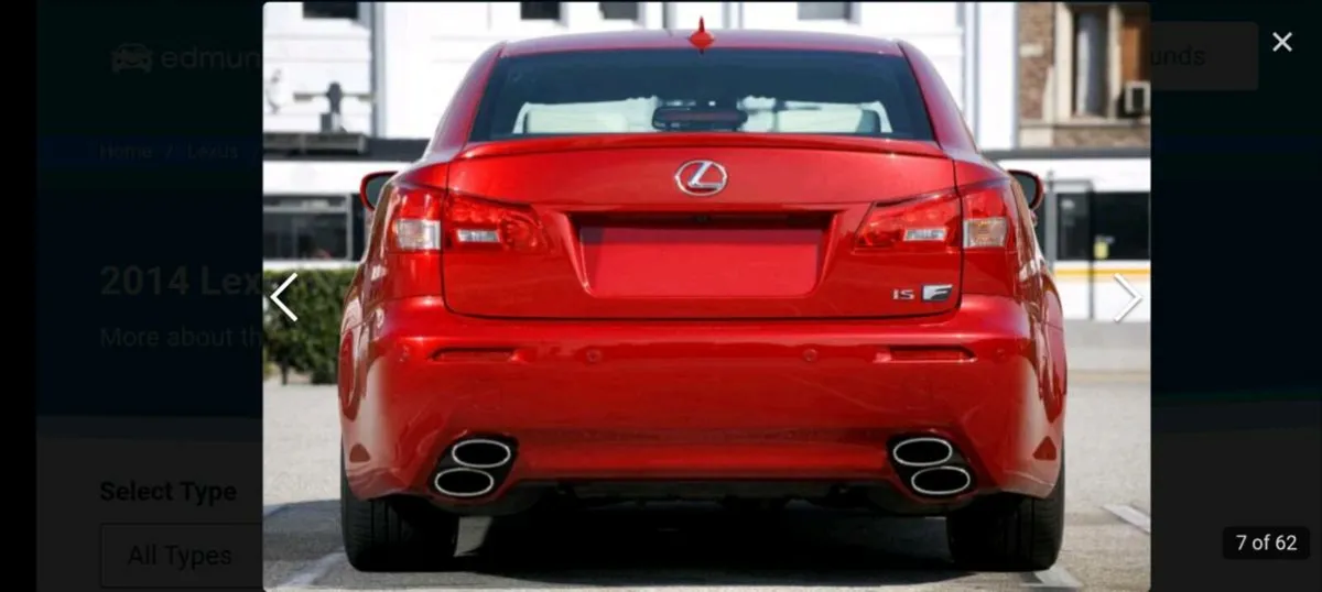 Lexus isf 5.0 v8 - Image 1