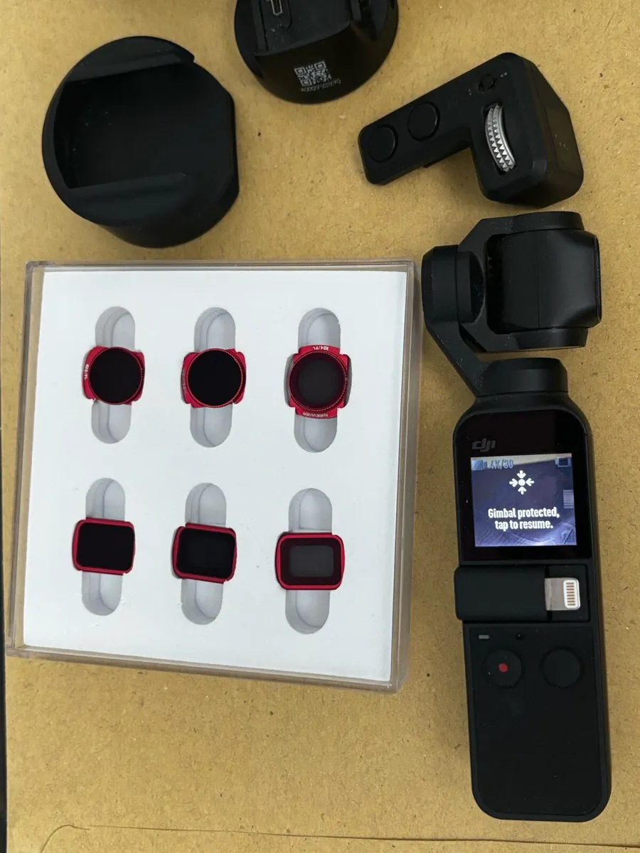 DJI Osmo Pocket 1 and accessories - Image 1