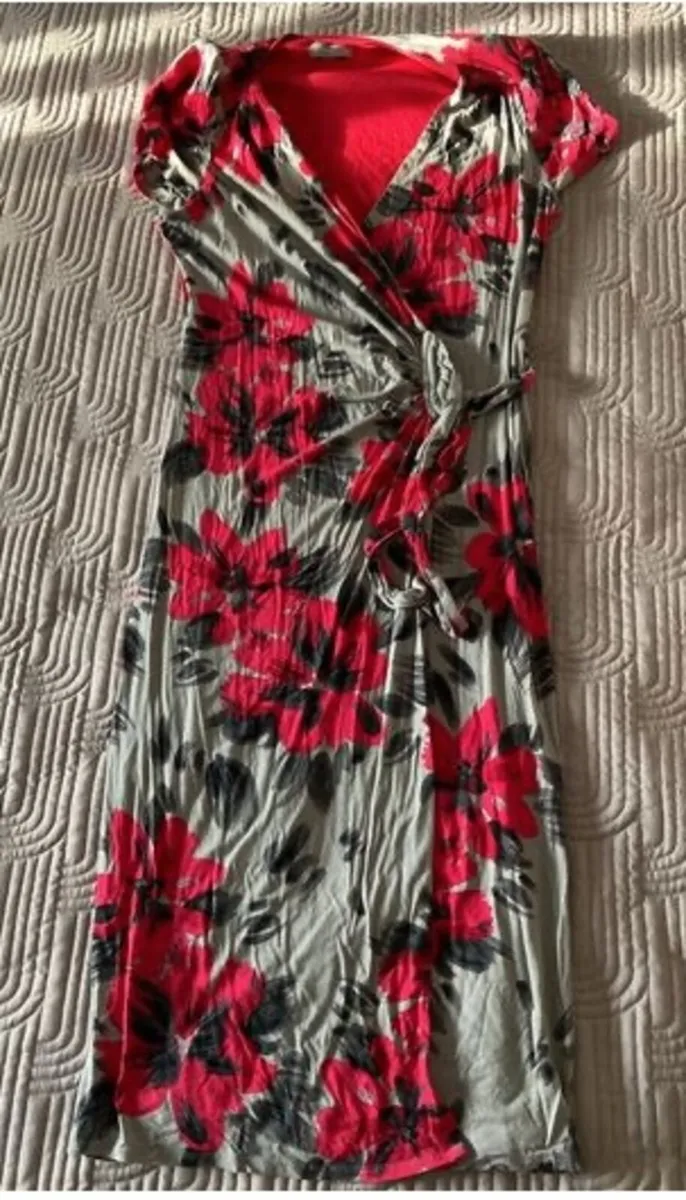 Dunnes Per Una Wrap Dress size 14 - Image 1