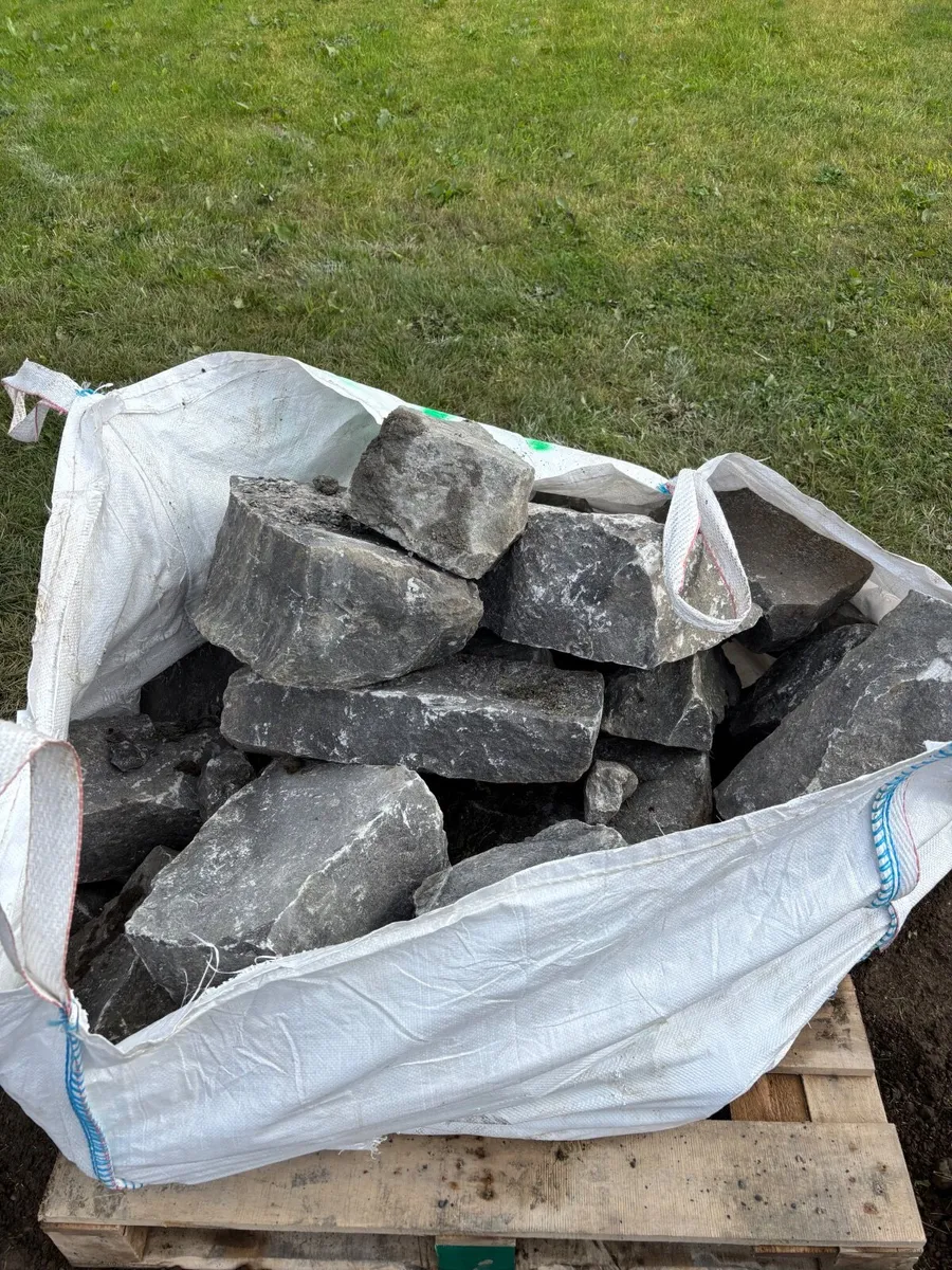 Limestone for sale 2x full bags ready to go - Image 1