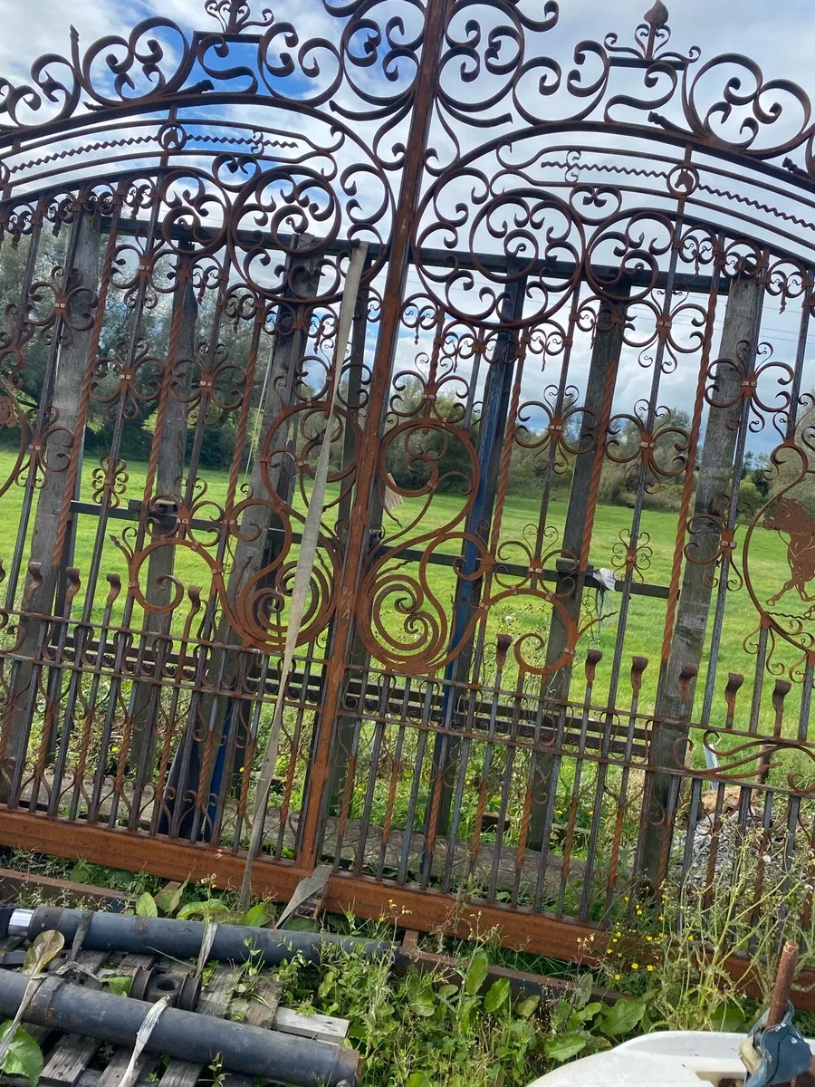 Wrought iron gates - Image 2