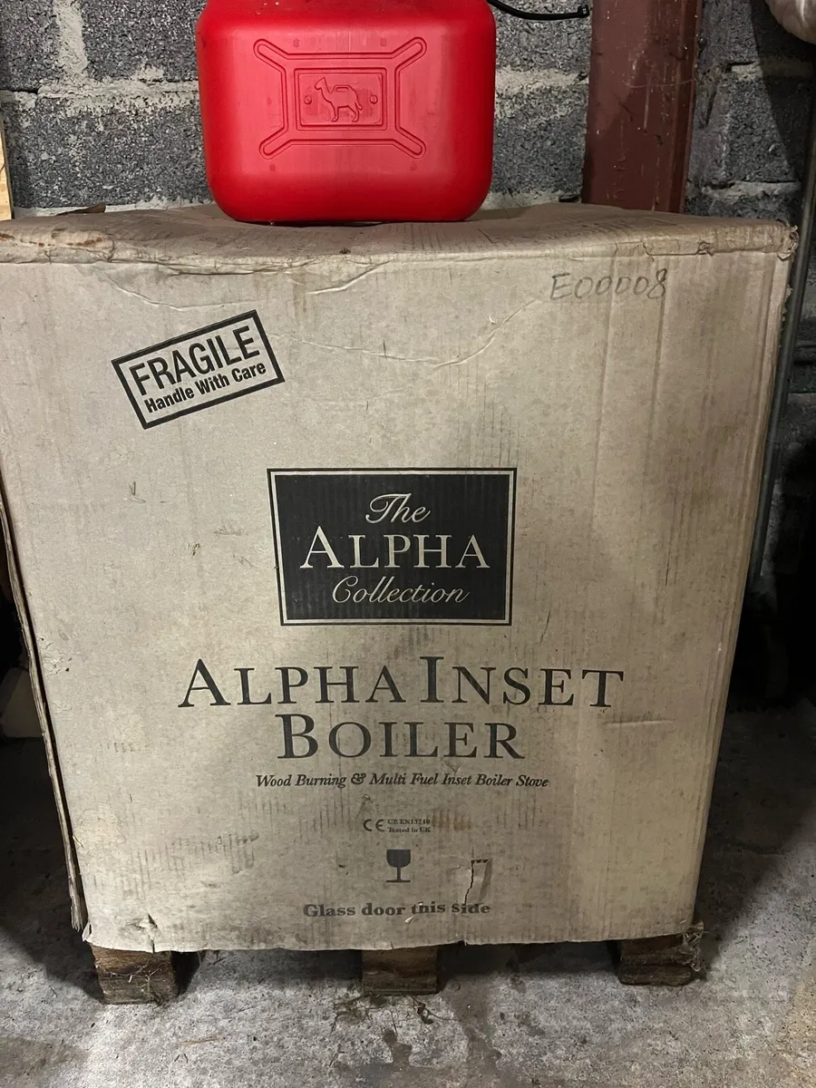 Alpha inset boiler stove. - Image 3