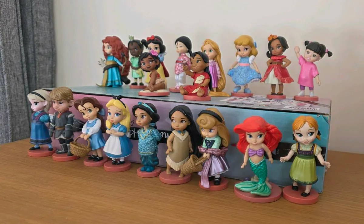 Disney Animators' Figure Set 19 pieces (no box) - Image 2
