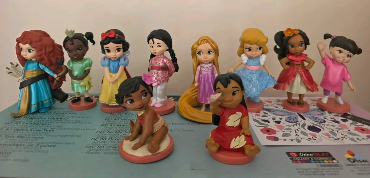 Disney Animators' Figure Set 19 pieces (no box) - Image 4