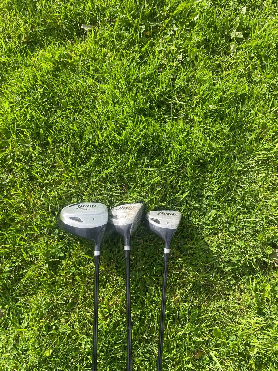 Driver , 3 wood , 5 wood - Image 1