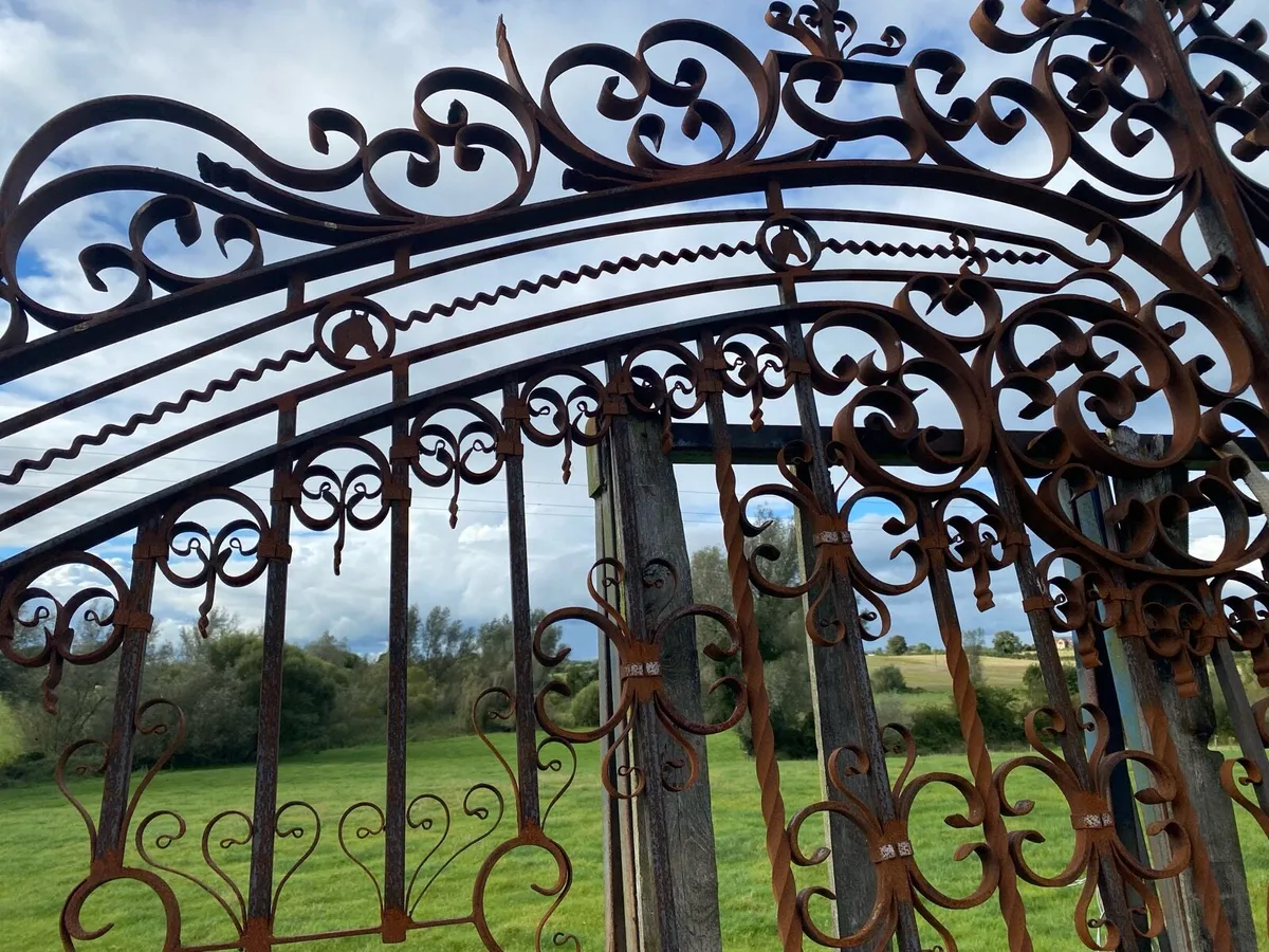 Wrought iron gates - Image 1