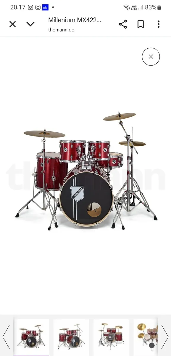 Acoustic Drum Kit - Image 2