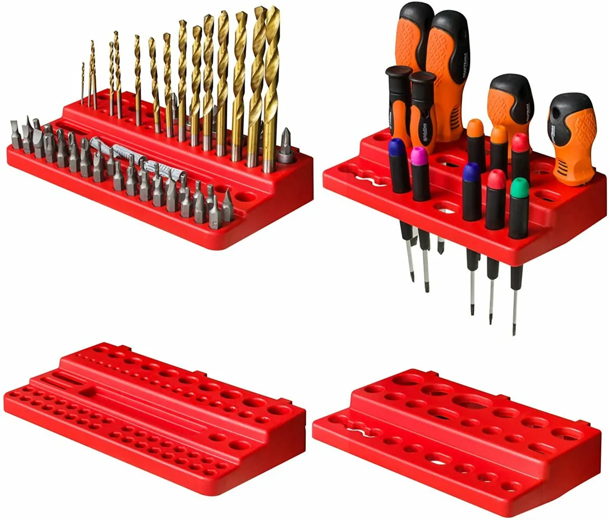 Wall 230 x 78 cm Stacking Boxes Tool Holder - Image 4