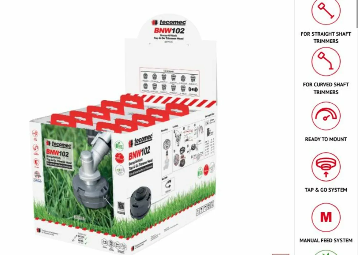 Brushcutter Strimmers Universal Line Head Replace - Image 1