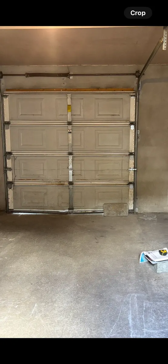 Garage Door - White - Up and Over - Image 2