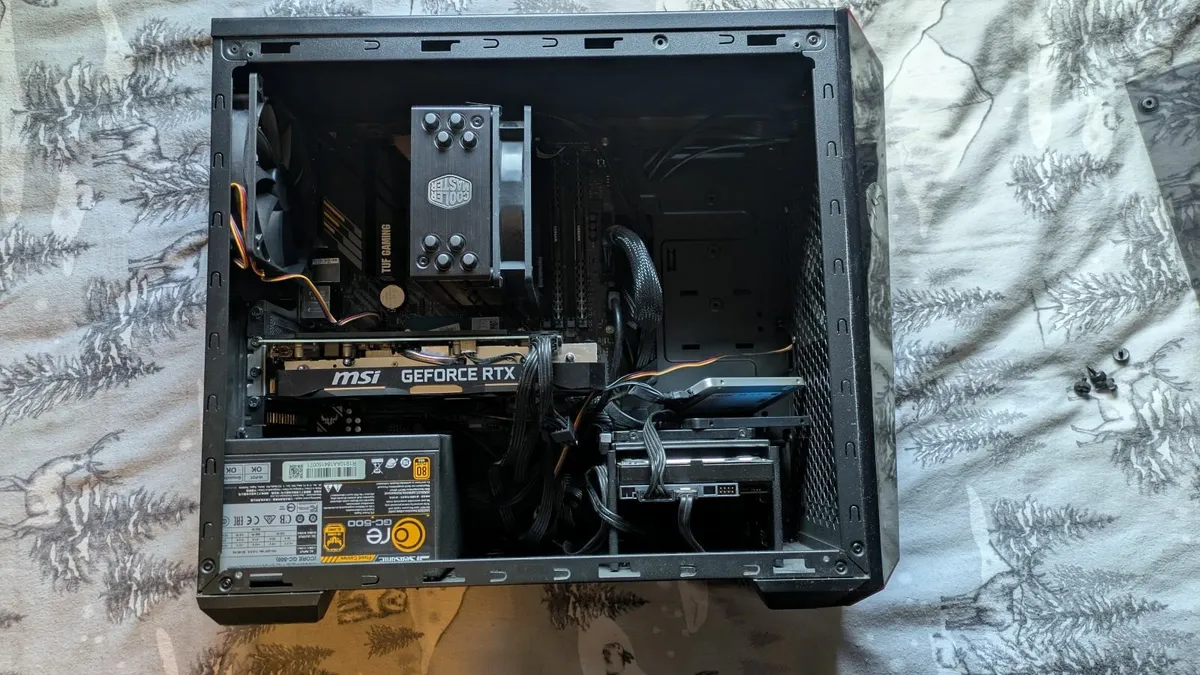 Gaming Desktop Rig & Monitors - Image 1