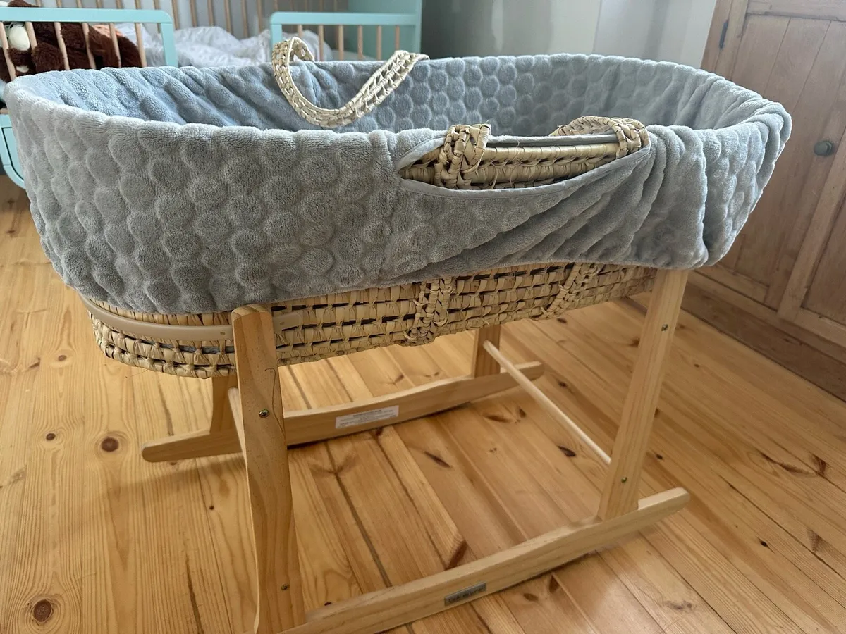 Clair De Lune Moses basket - Image 1