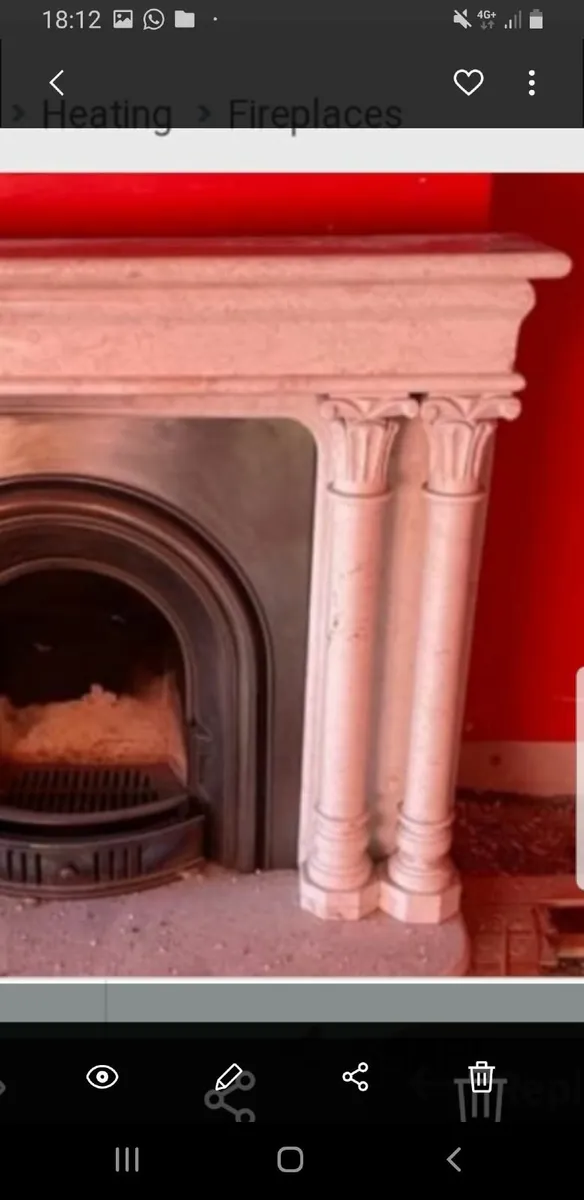Marble fireplace - Image 4