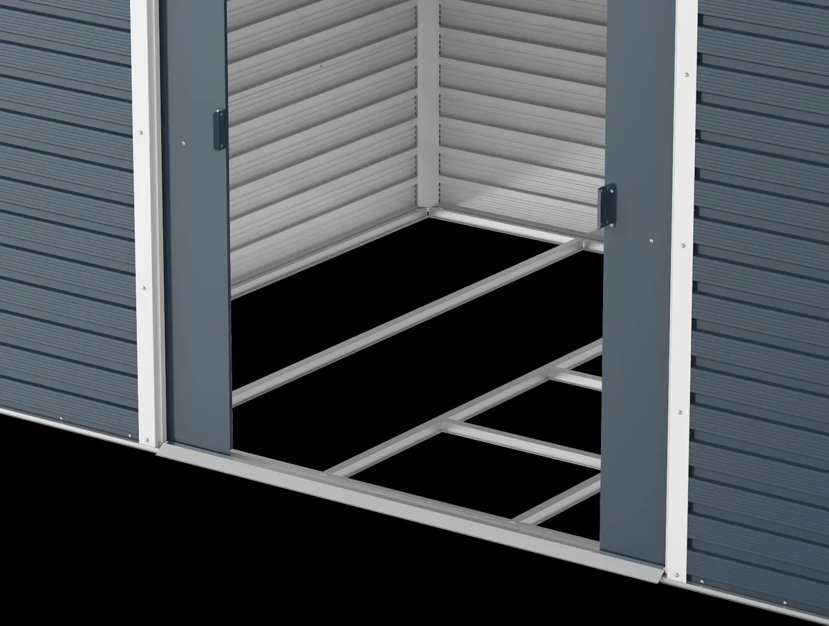 Alpine 10x8 Steel Garden Sheds - Image 2
