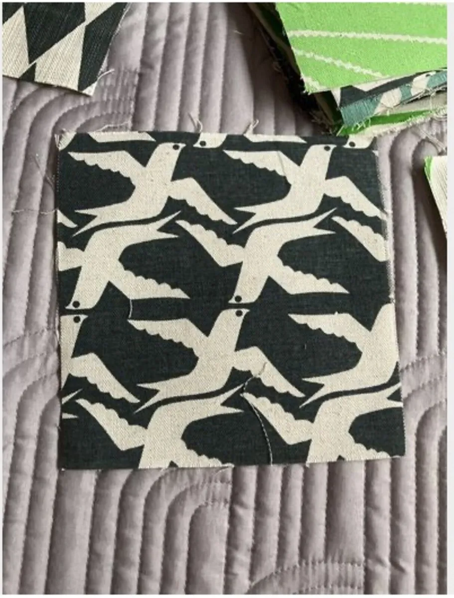 Fabric DIY squares Qty. 50 Crafting Quilt - Image 4