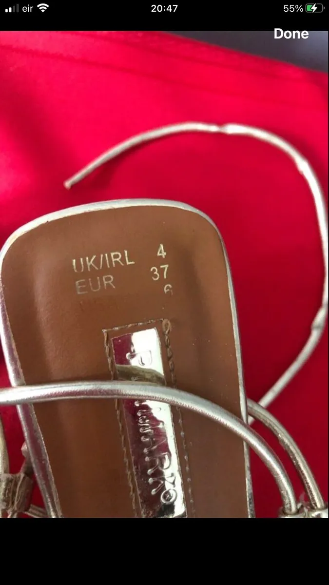 Ladies sandals size 4 €5 - Image 2