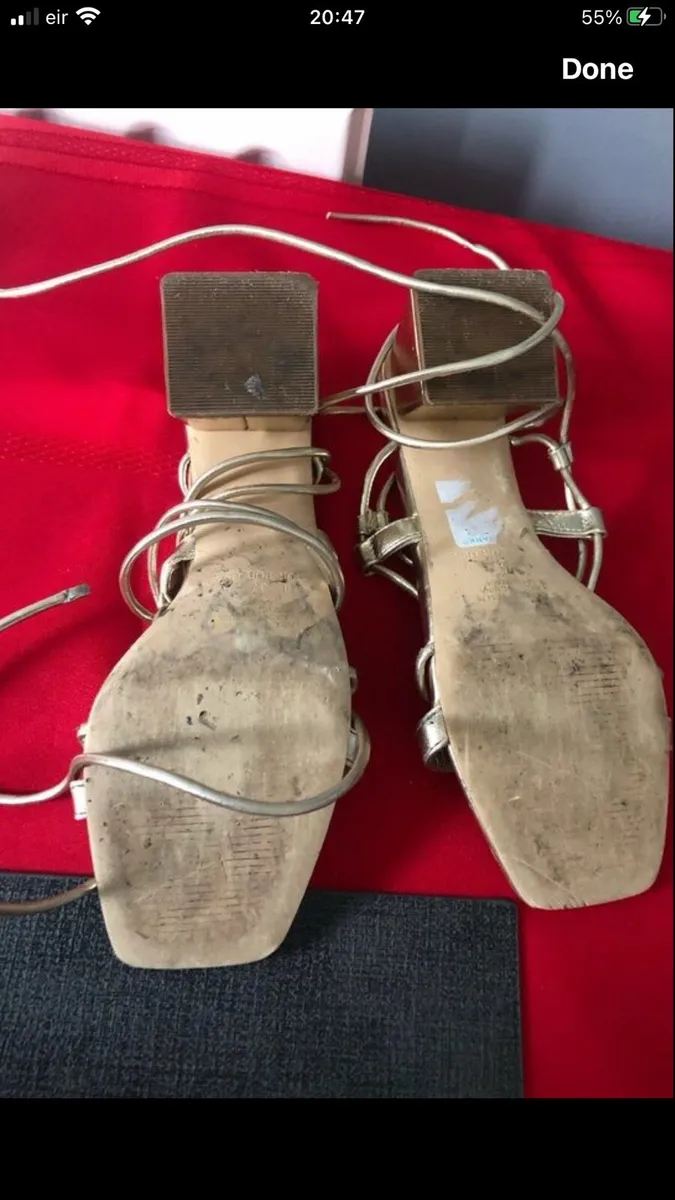 Ladies sandals size 4 €5 - Image 4