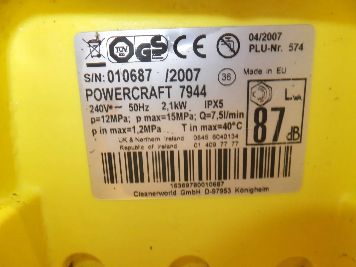Power craft power washer - Image 3