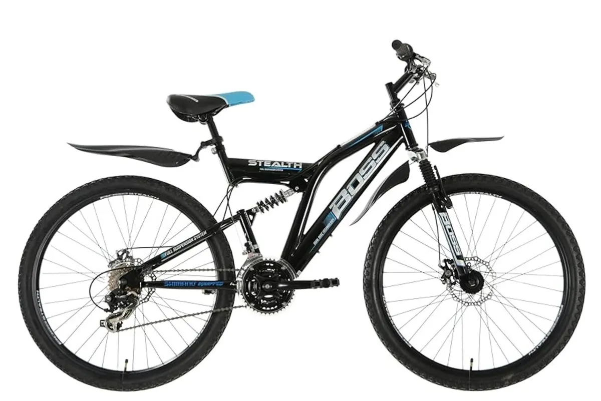 Full suspension disc brake mountain bikes