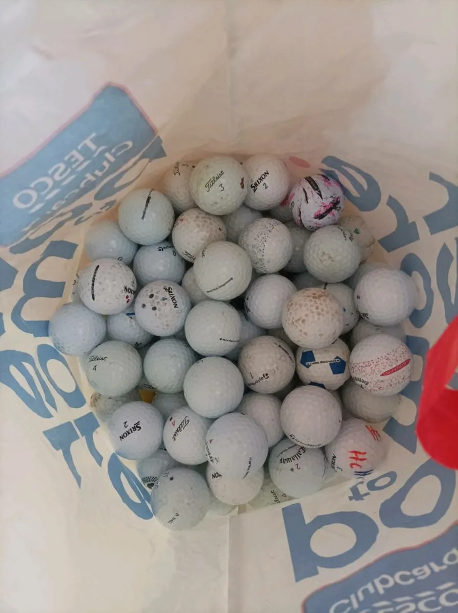 Over 180 golf balls - Image 1