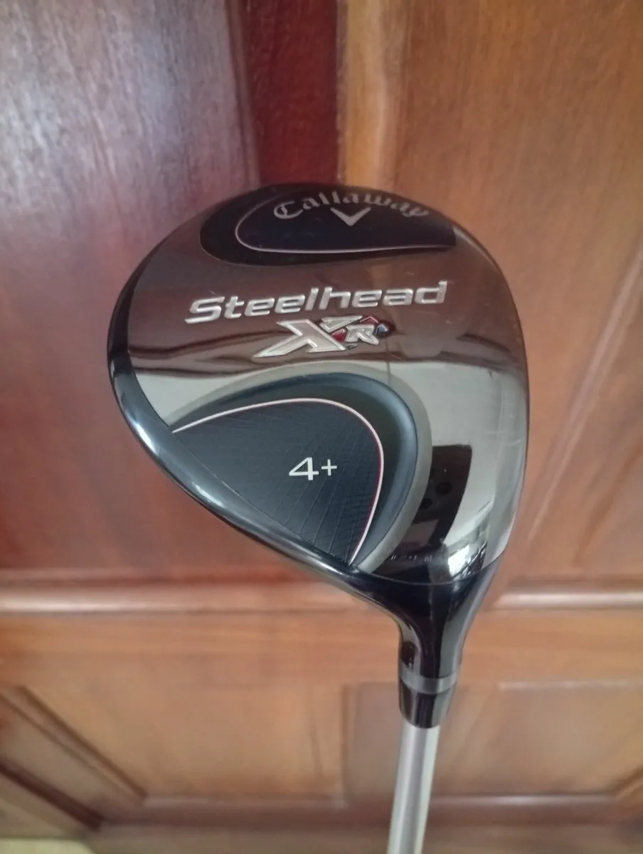 Callaway Steelhead XR 4 + Wood Reg Flex As New - Image 1