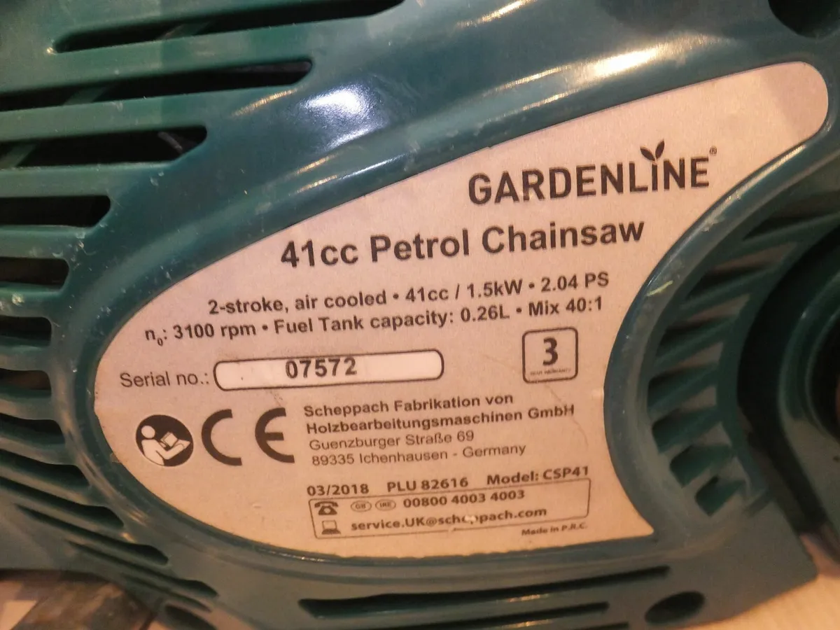 Gardenline chainsaw - Image 4