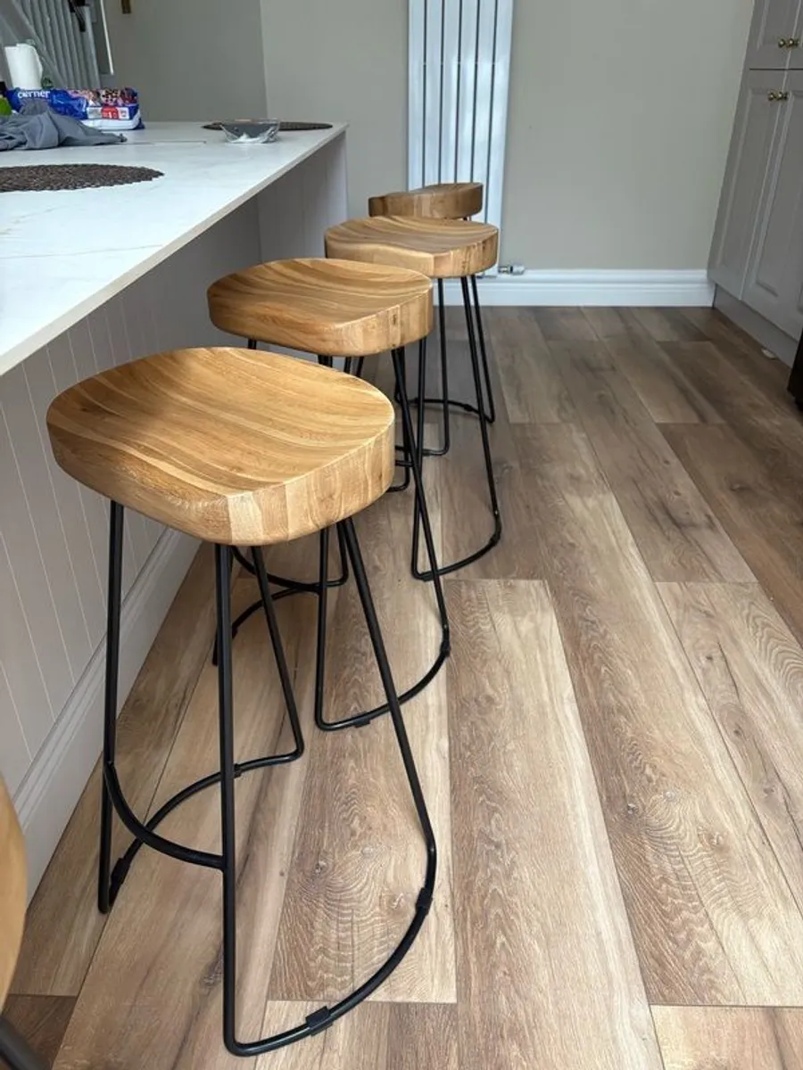 Kitchen Island Stools x 6 - Image 3