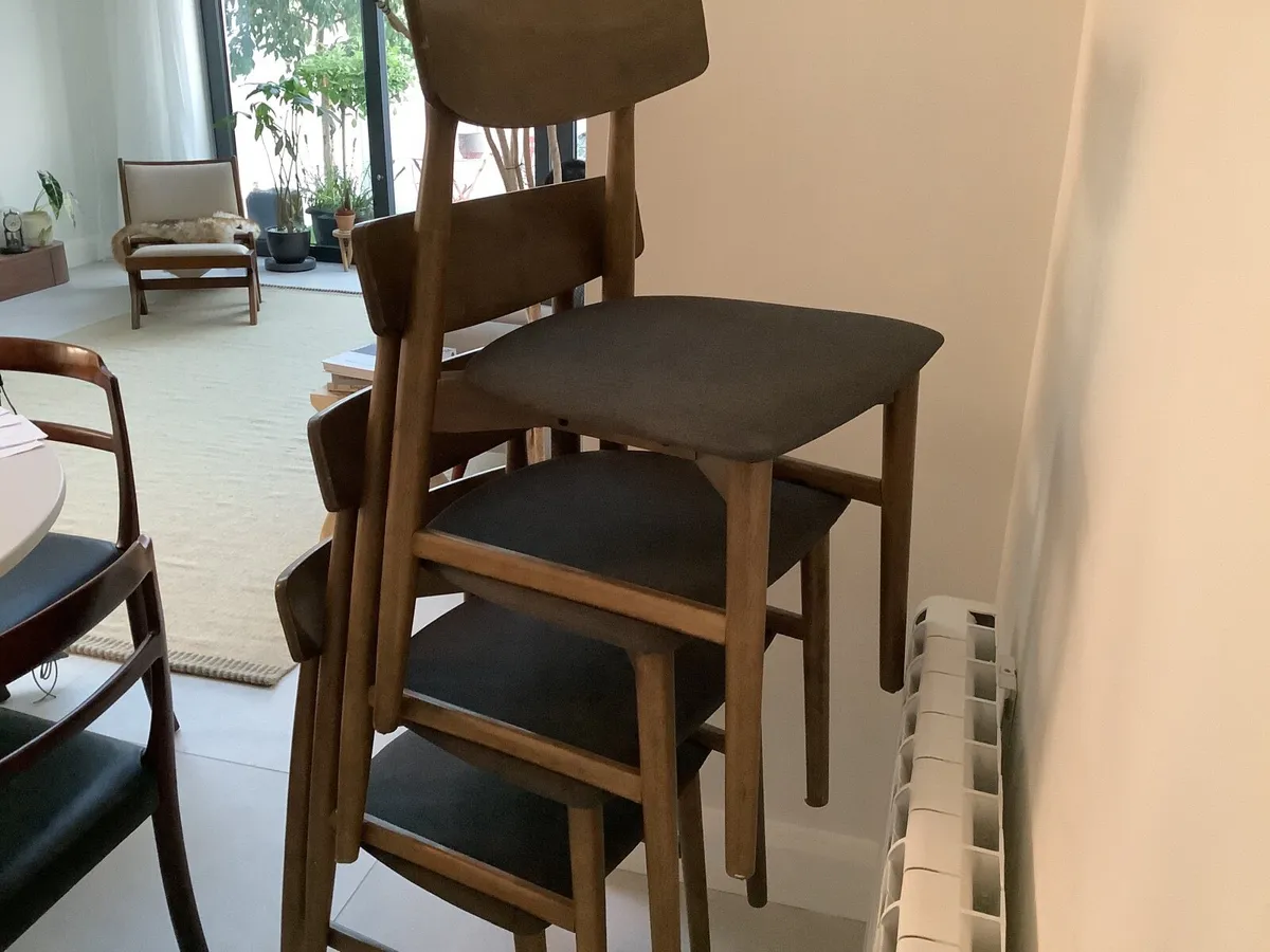 4  dining chairs, clonmel town - Image 2