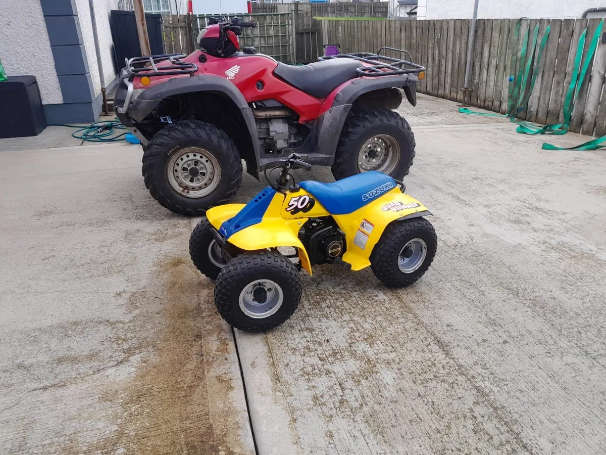 Honda 500cc quad lt 50 also - Image 1